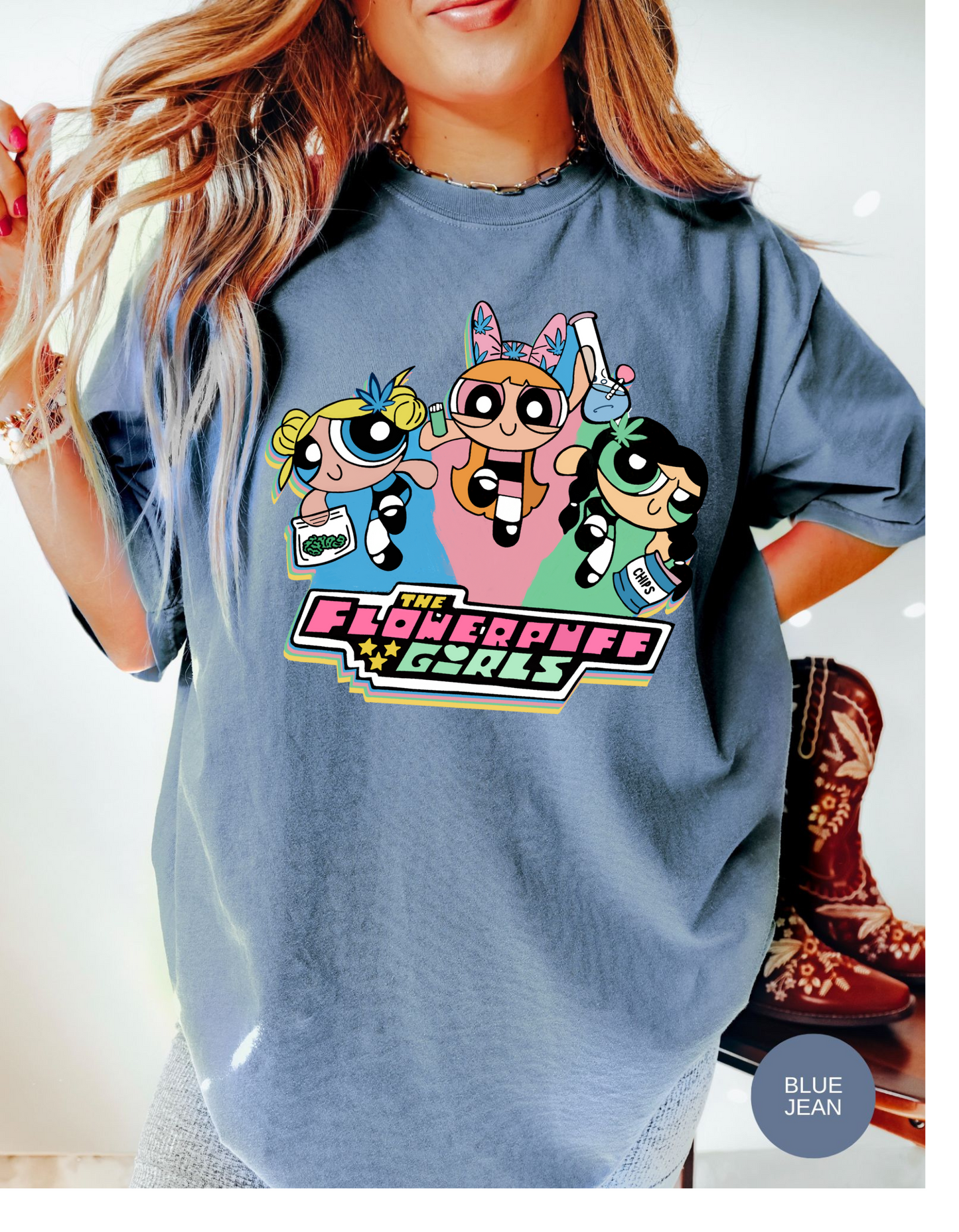 FlowerPuff Girls To The Rescue Tee