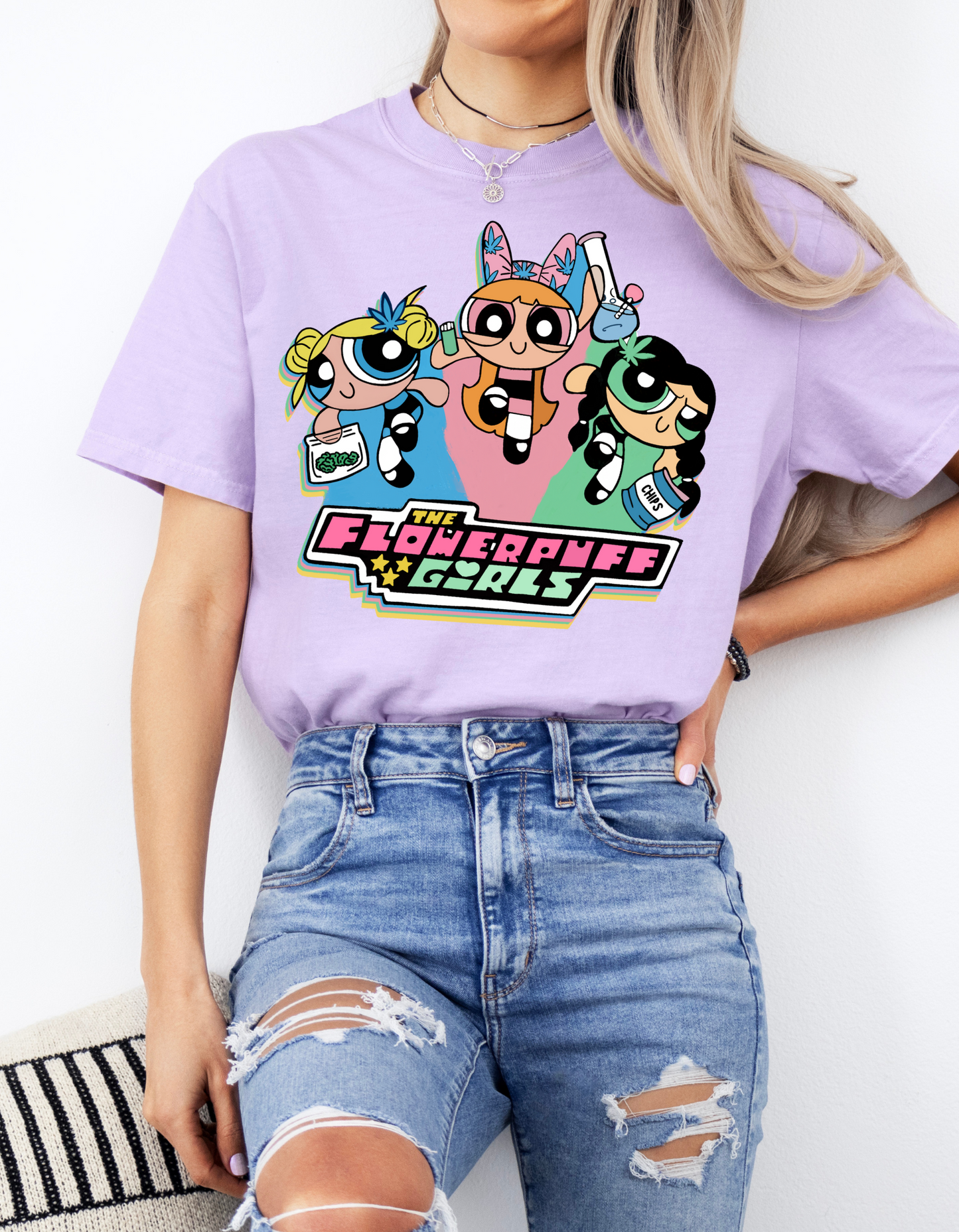 FlowerPuff Girls To The Rescue Tee