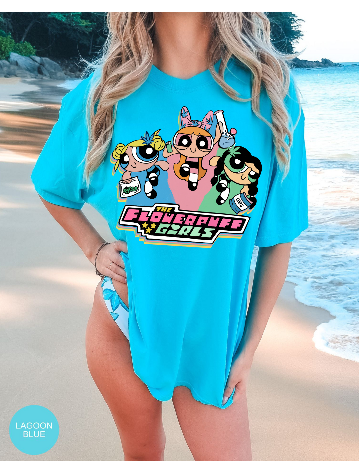 FlowerPuff Girls To The Rescue Tee