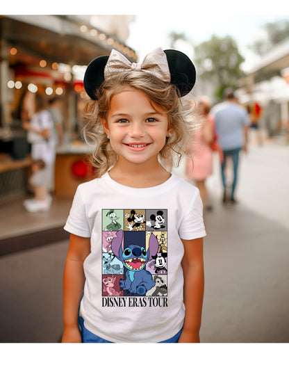 Stitching through Time: Disney Eras Tour Kids Tee