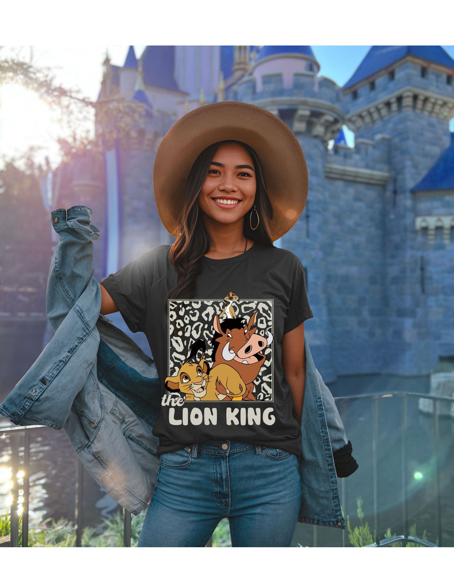 Hakuna Matata Nostalgia Tee: Roar Back in Style with our Retro Lion King Cotton Delight!