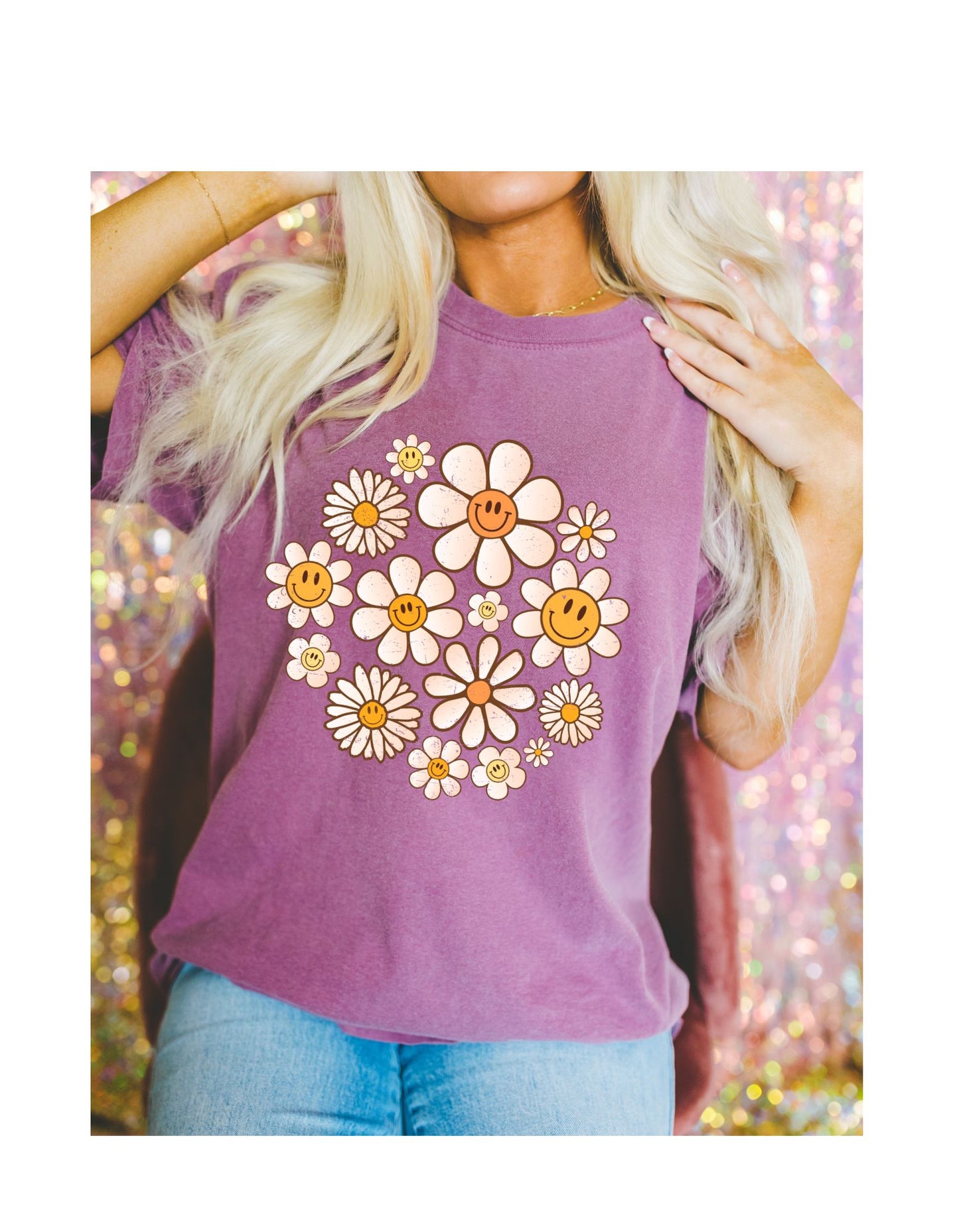 Daisy Days Sunshine Bloom Tee: Embrace the Sunshine Spirit!