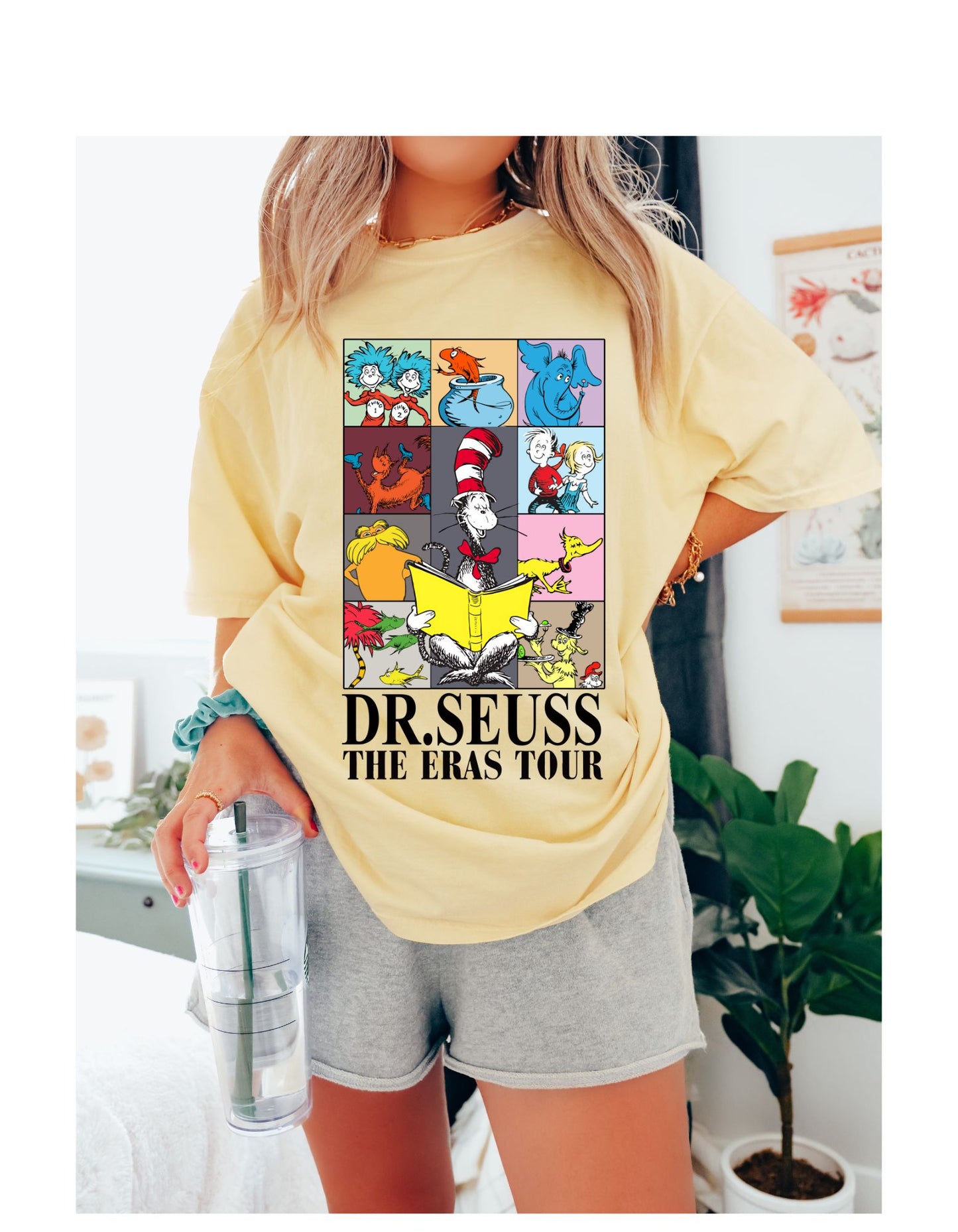 Whimsical Seuss-Era Tour Tee: Born to Stand Out with Dr. Seuss Vibes!