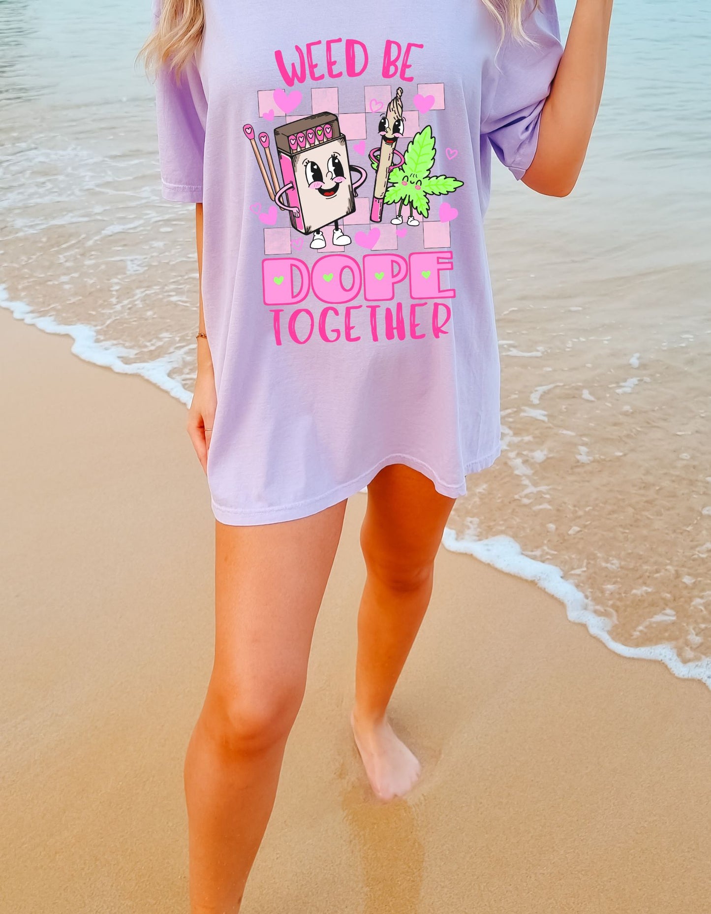 Dope Duo: Weed Be Dope Together T-Shirt