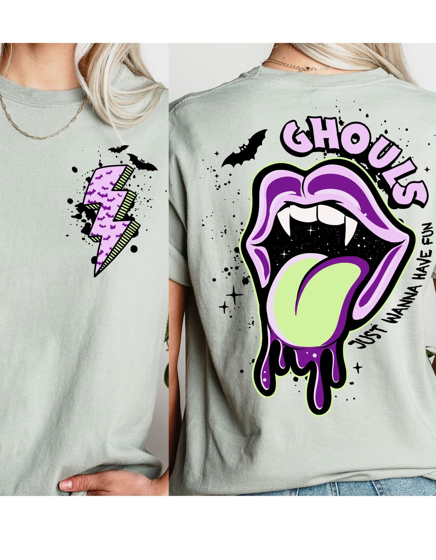 Mean Ghouls Just Wanna Have Fun Halloween Tee