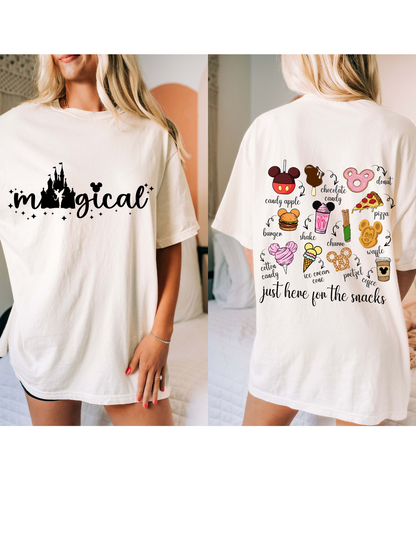 Magical Kingdom Snacks Tshirt