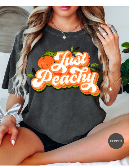 Just Peachy: Sweet Summer Vibes T-Shirt