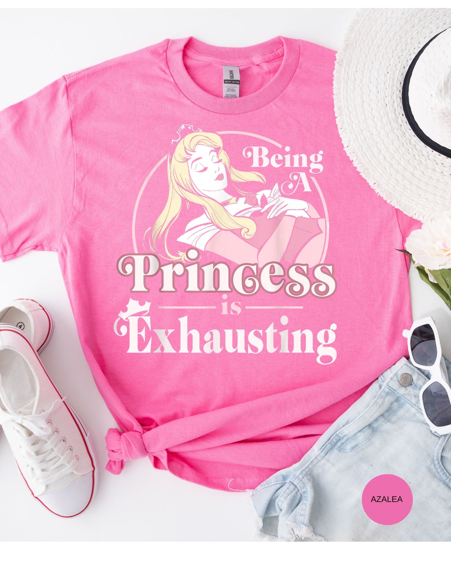 Beauty Rest Battle: Being a Princess is Exhausting Tee