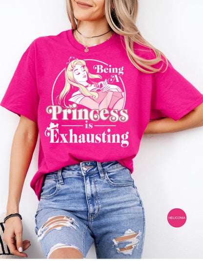 Beauty Rest Battle: Being a Princess is Exhausting Tee