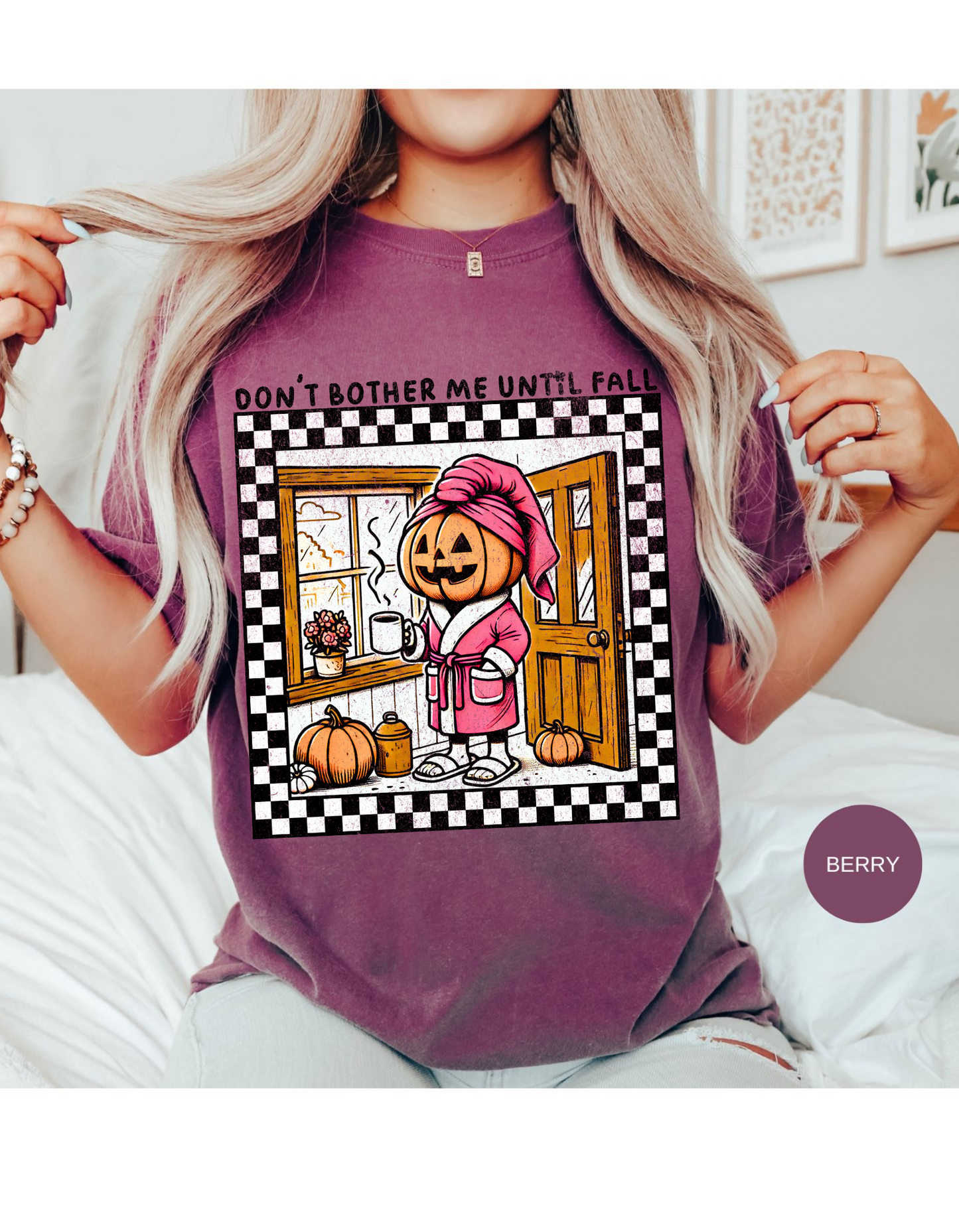 Fall Vibes Only Pumpkin Tee