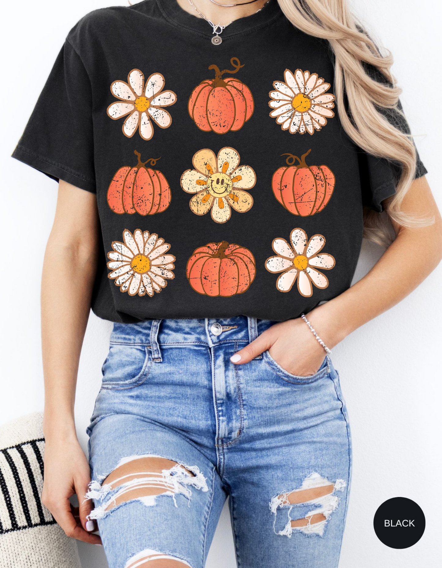 Retro Bloom & Harvest Tee