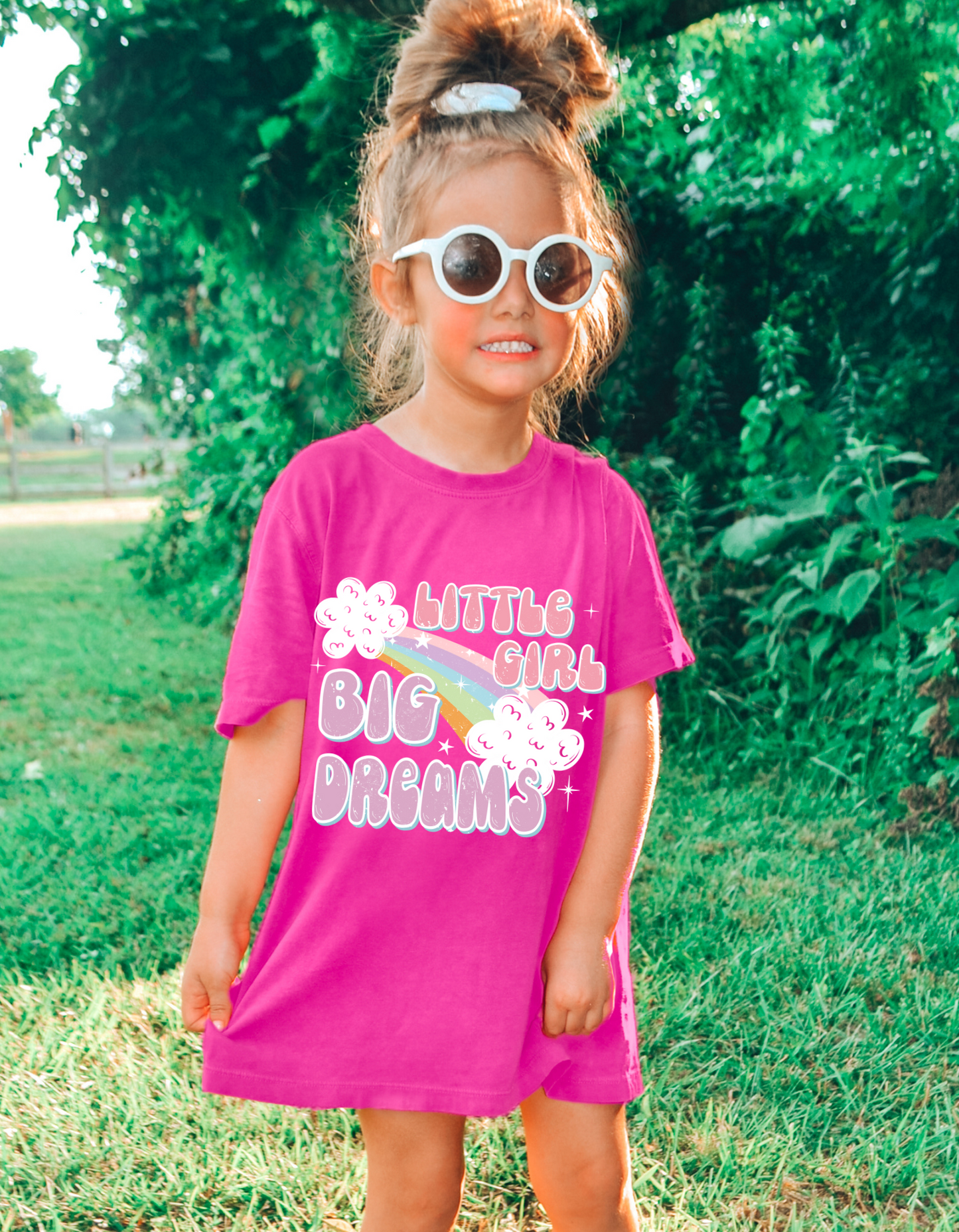 Little Girl, Big Dreams Tee