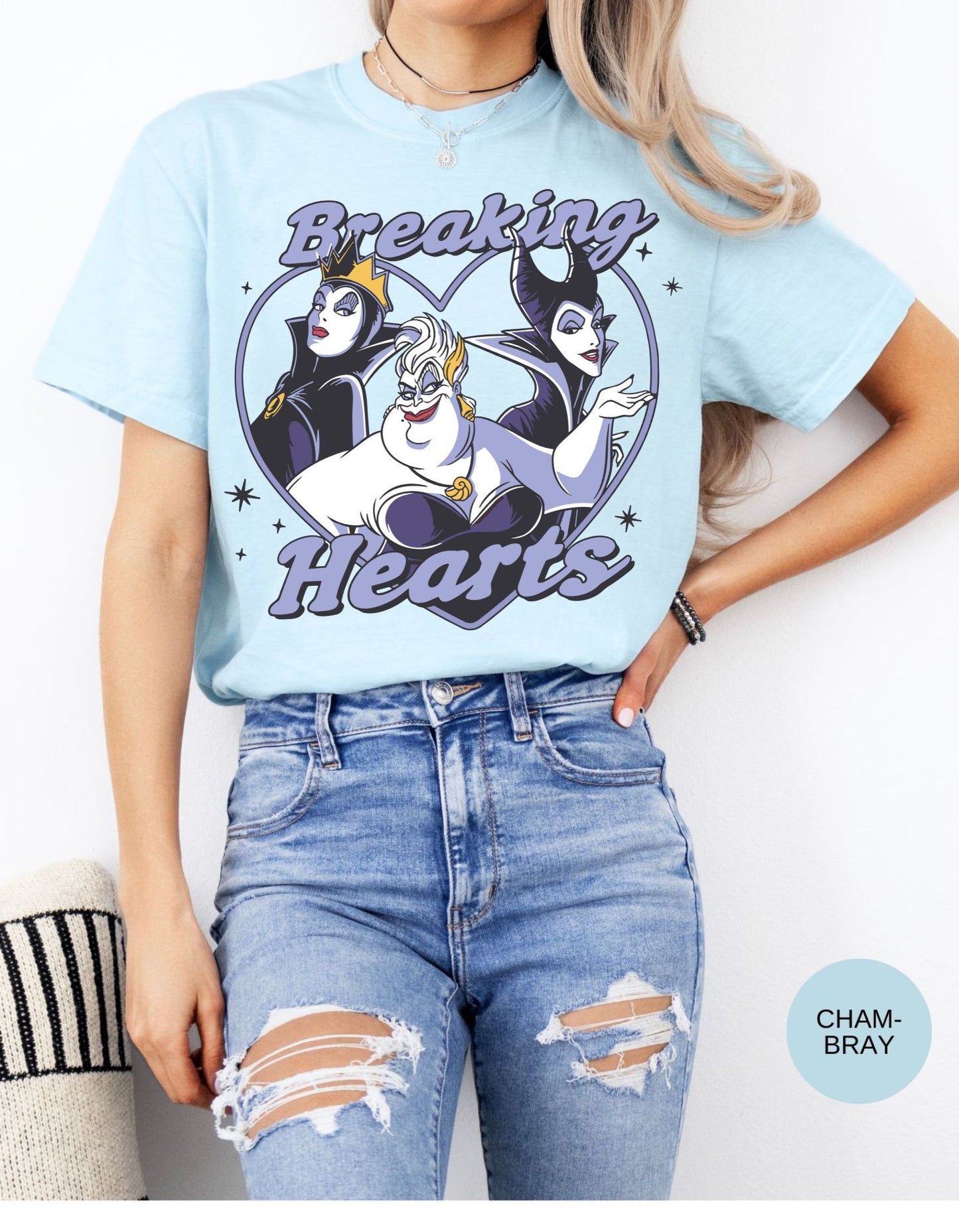 Villainous Heartbreakers Vintage Edition Tee