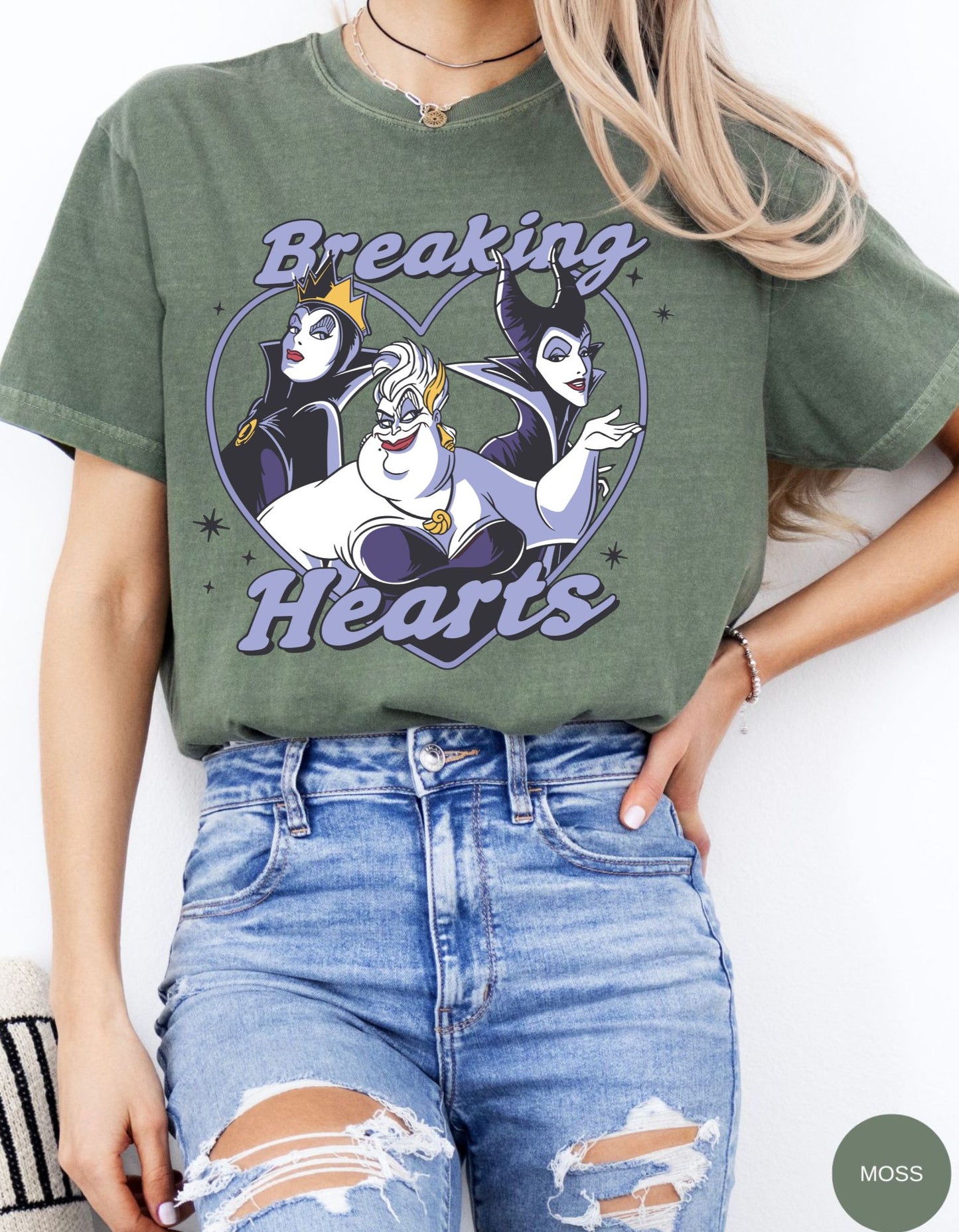 Villainous Heartbreakers Vintage Edition Tee