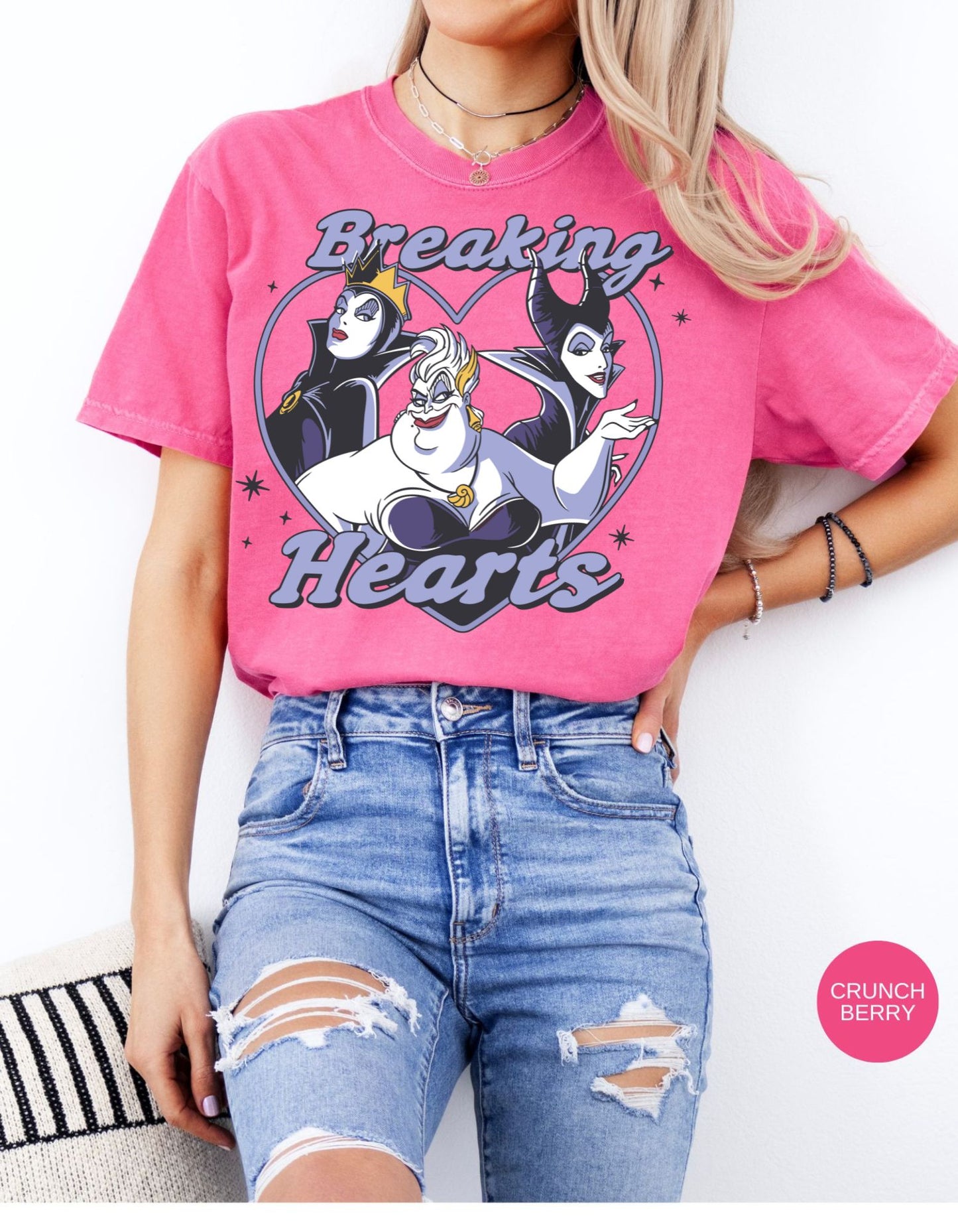 Villainous Heartbreakers Vintage Edition Tee