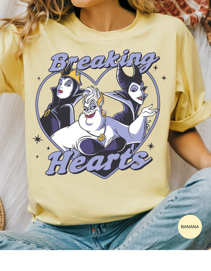 Villainous Heartbreakers Vintage Edition Tee