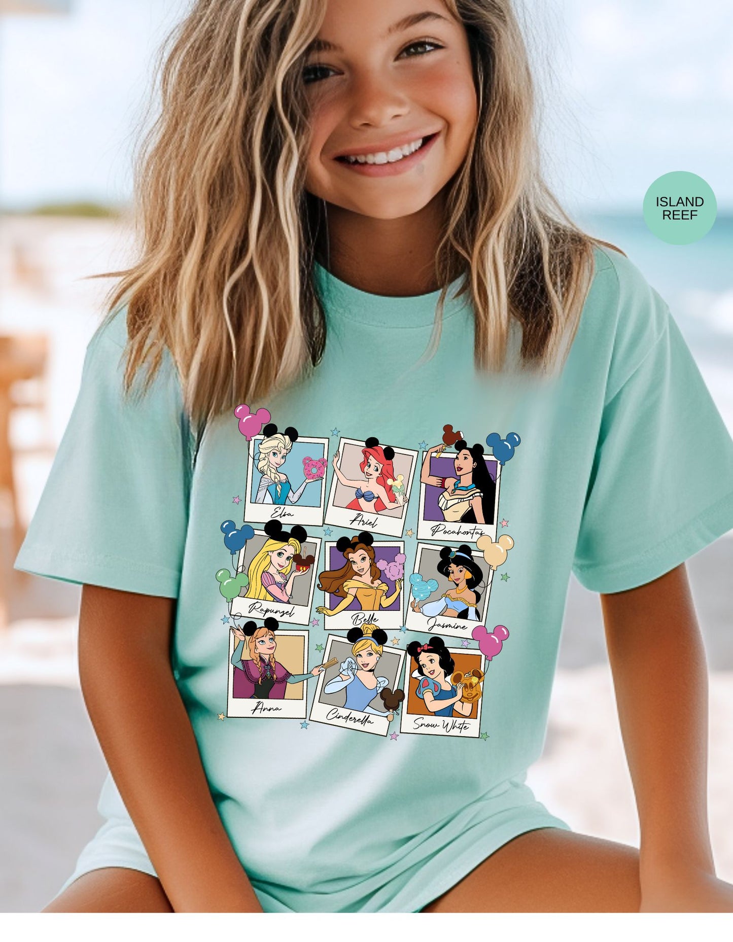 Princess Parade: Disney Dreamers Tee for Kids