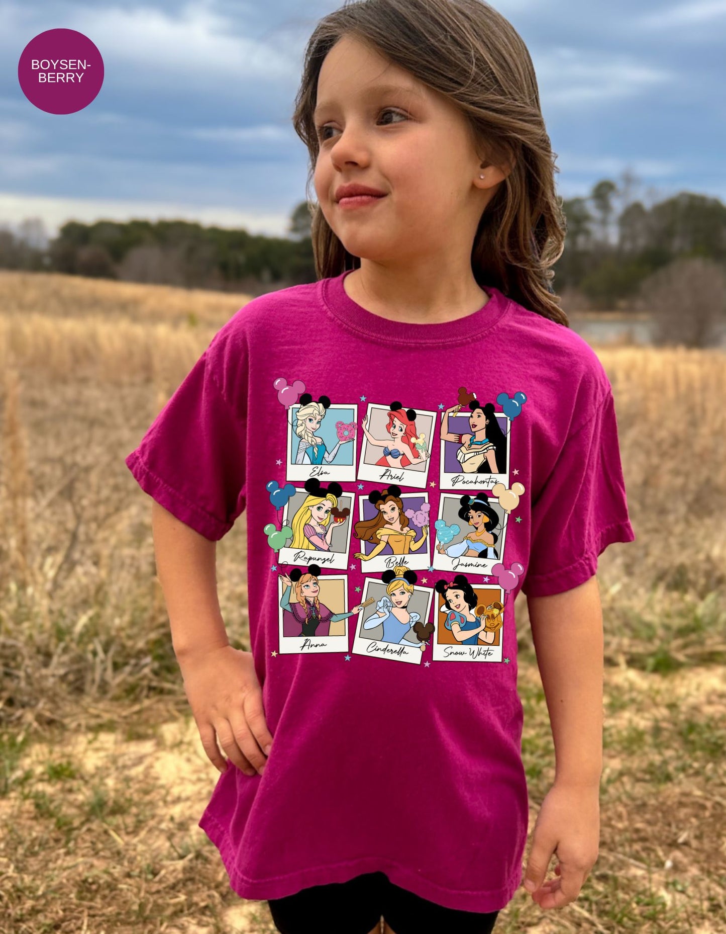 Princess Parade: Disney Dreamers Tee for Kids