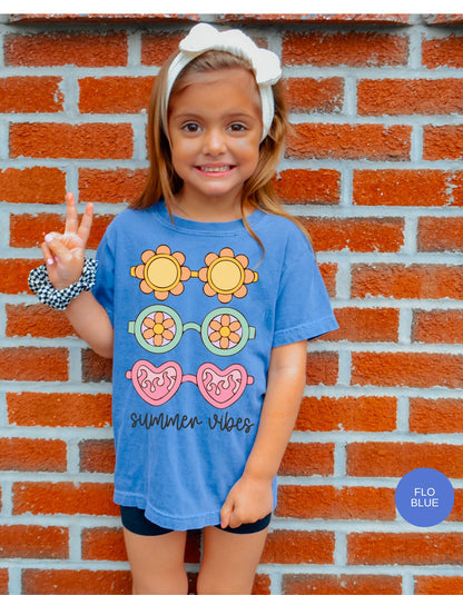 Summer Shades Fun Kids Tee: Soak Up the Sun!