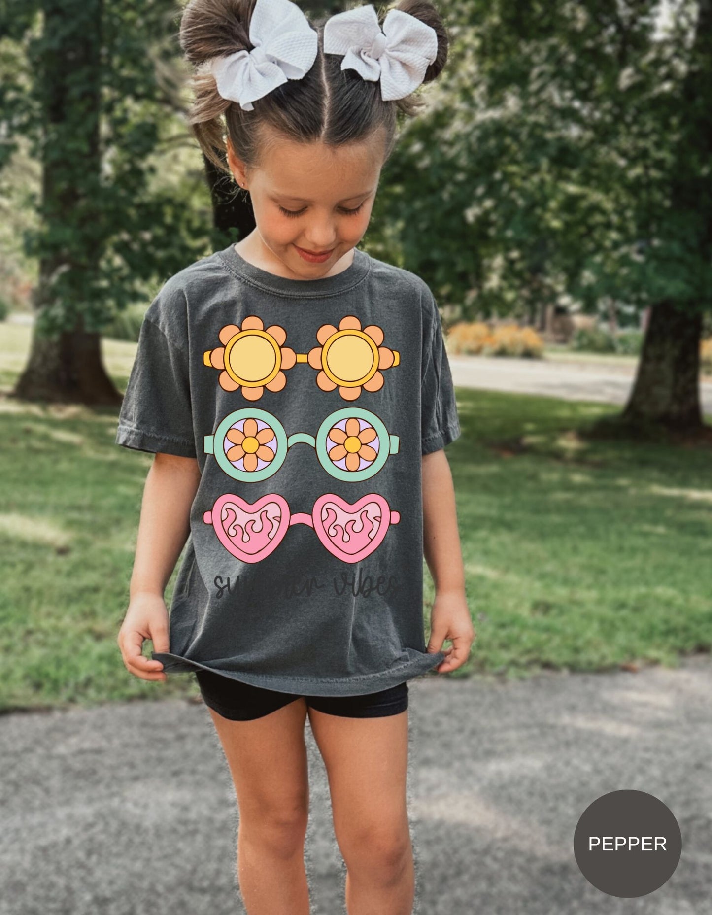 Summer Shades Fun Kids Tee: Soak Up the Sun!