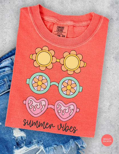 Summer Shades Fun Kids Tee: Soak Up the Sun!