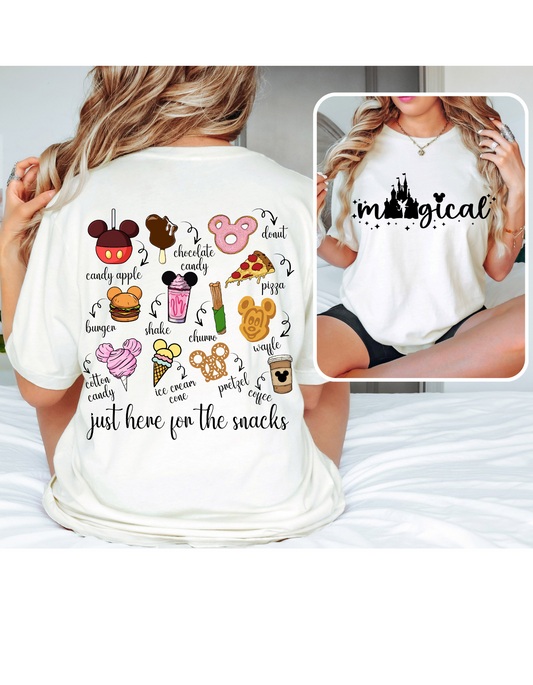 Magical Kingdom Snacks Tshirt