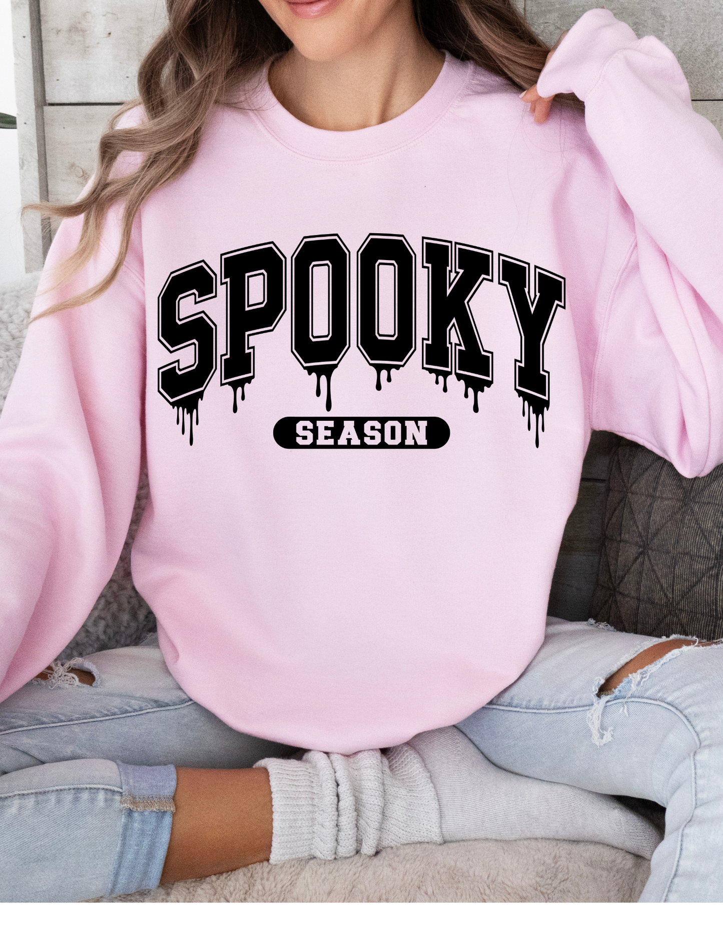 Melted Spooky Sweater