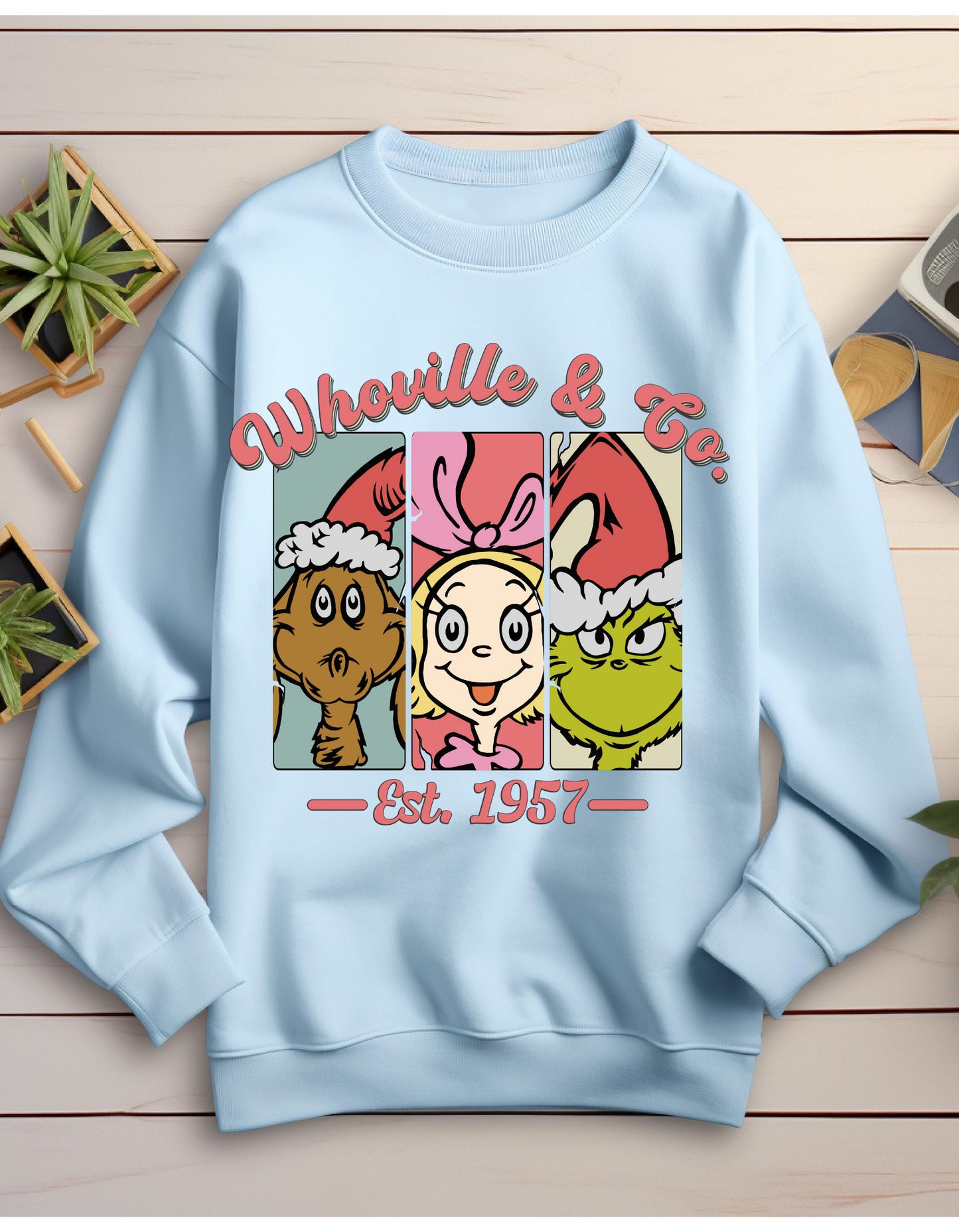 Whoville Cozy: Celebrate the Spirit Sweatshirt