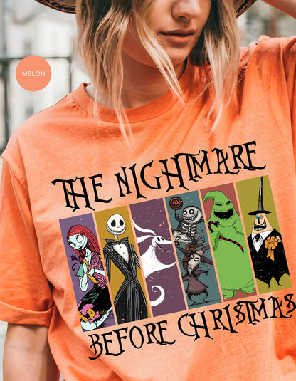 Spooky Nostalgia: Vintage Nightmare Horror Tee