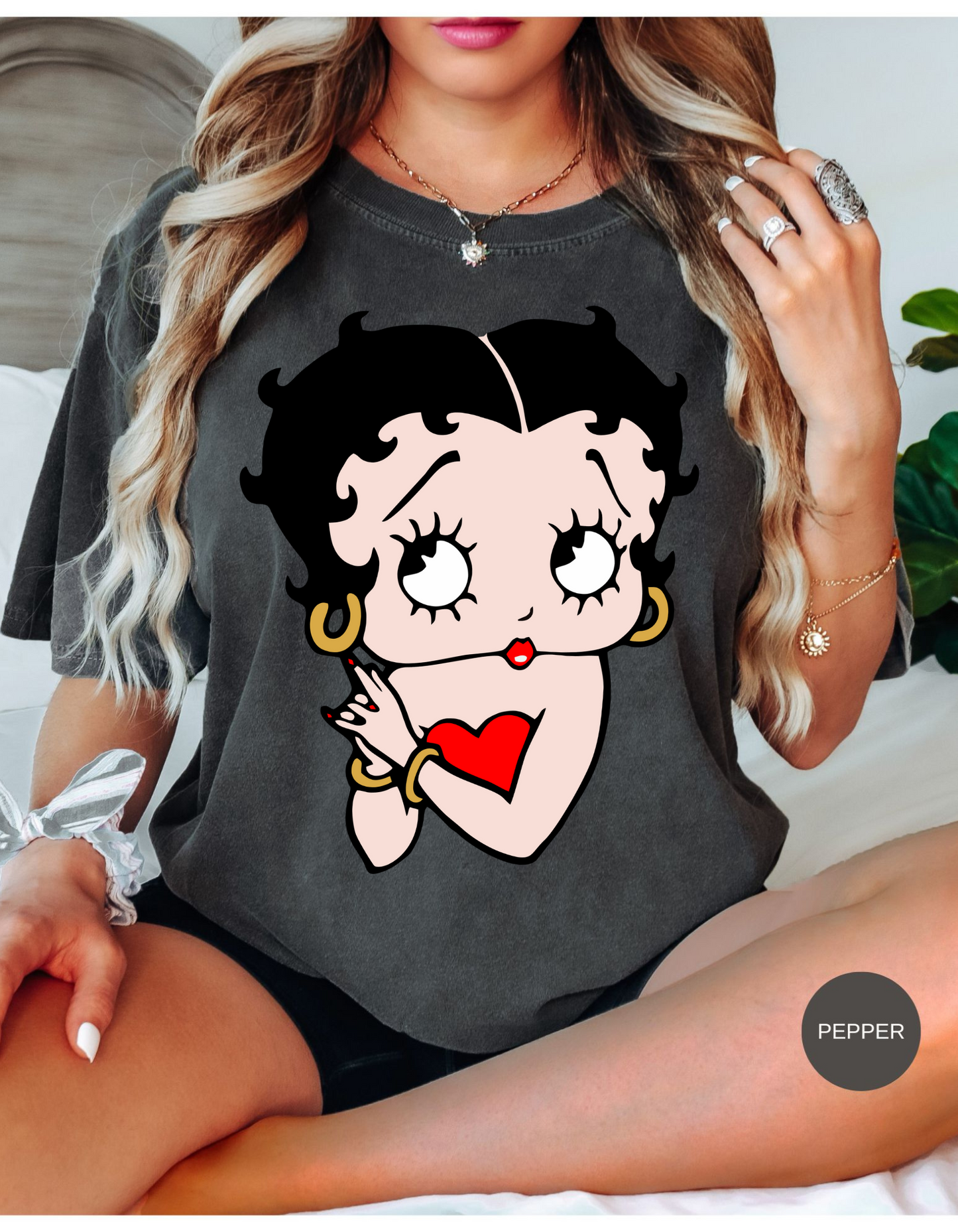 Vintage Betty Boop Charm Tee