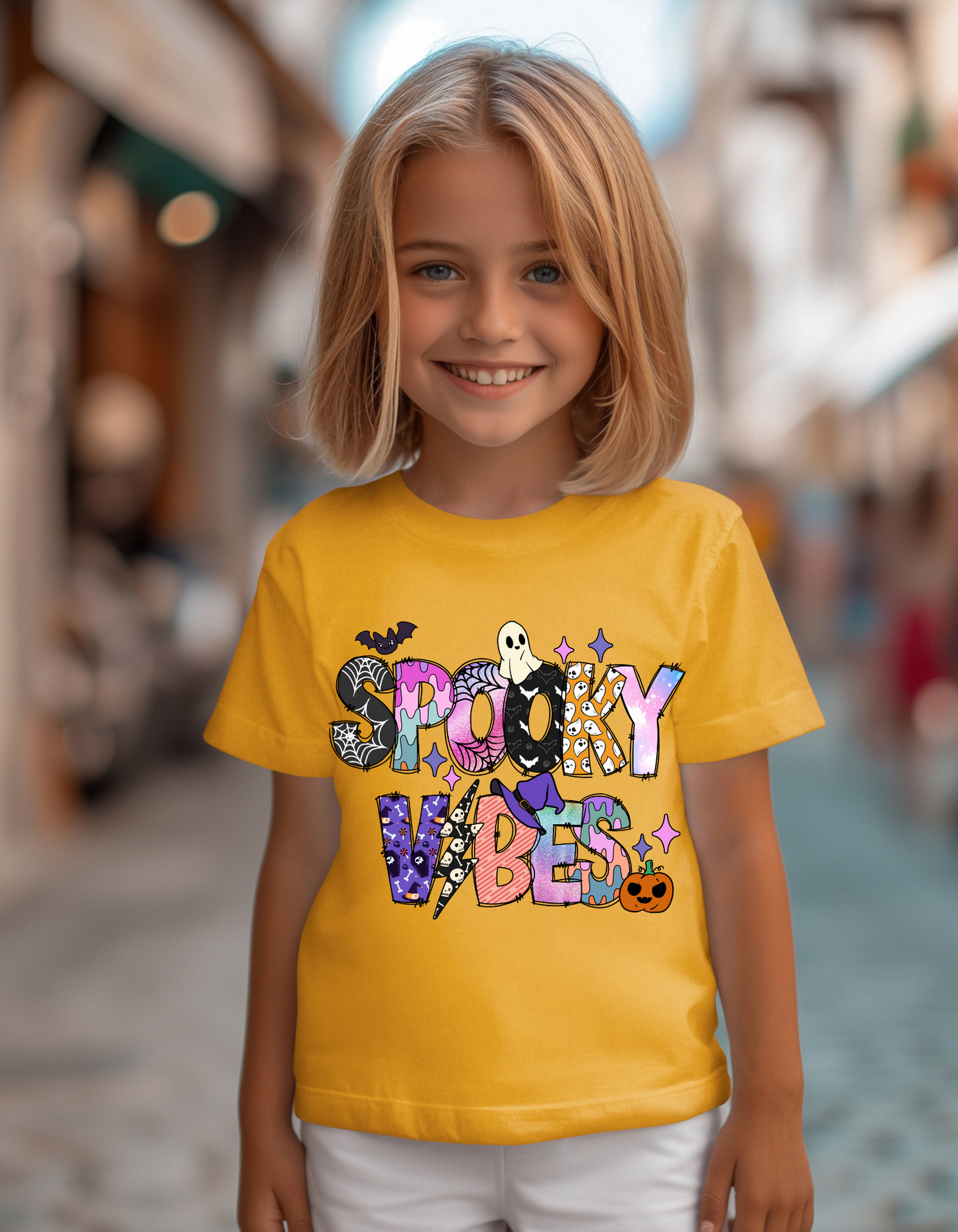 Spooky Vibes Only Kids Tee