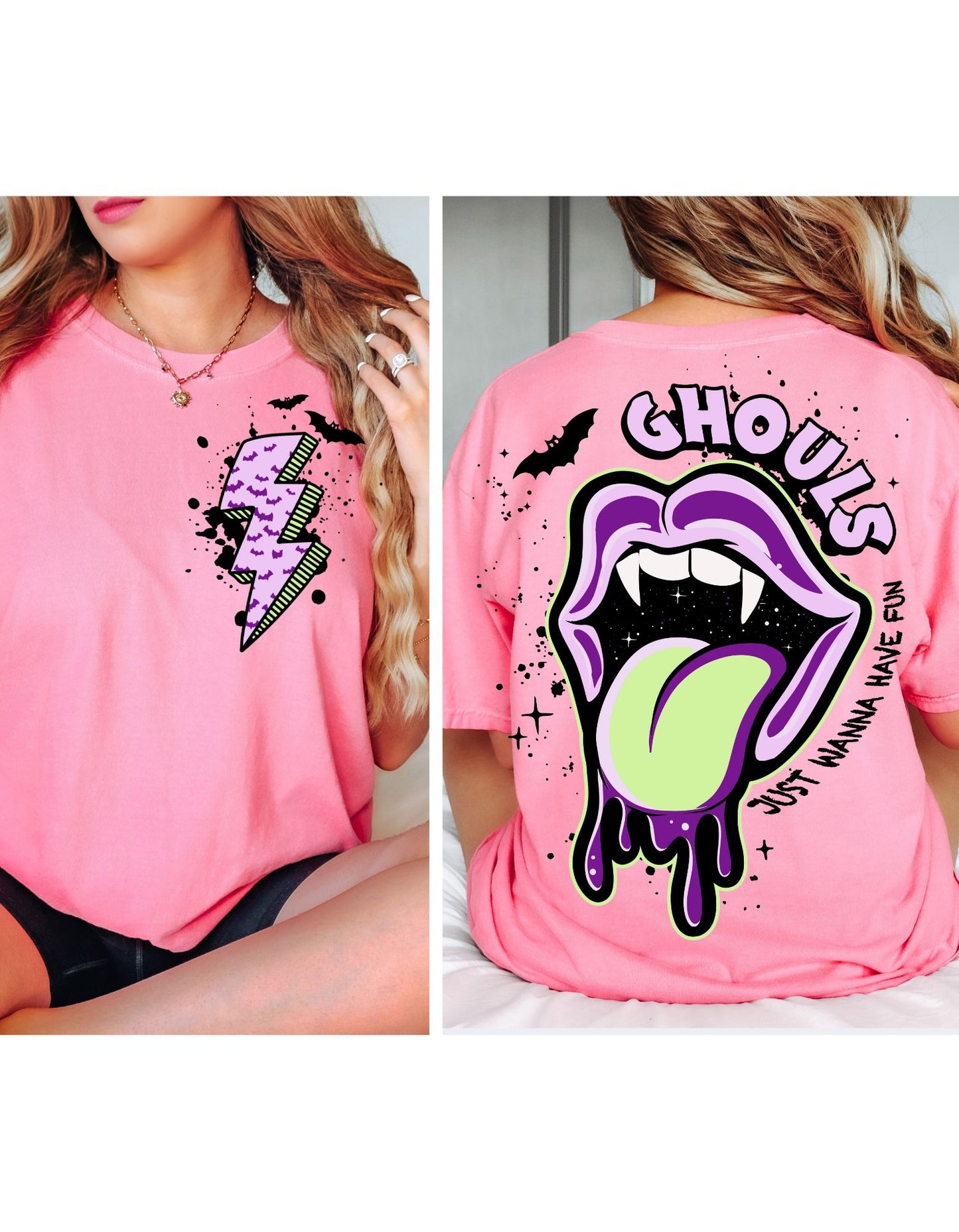 Mean Ghouls Just Wanna Have Fun Halloween Tee