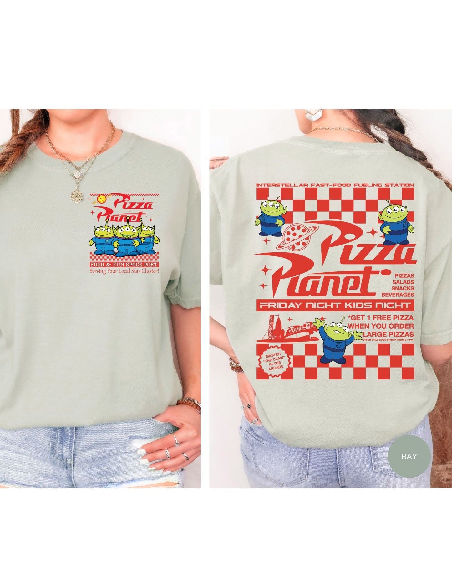 Slice of Toy Story: Pizza Planet Adventure Tee