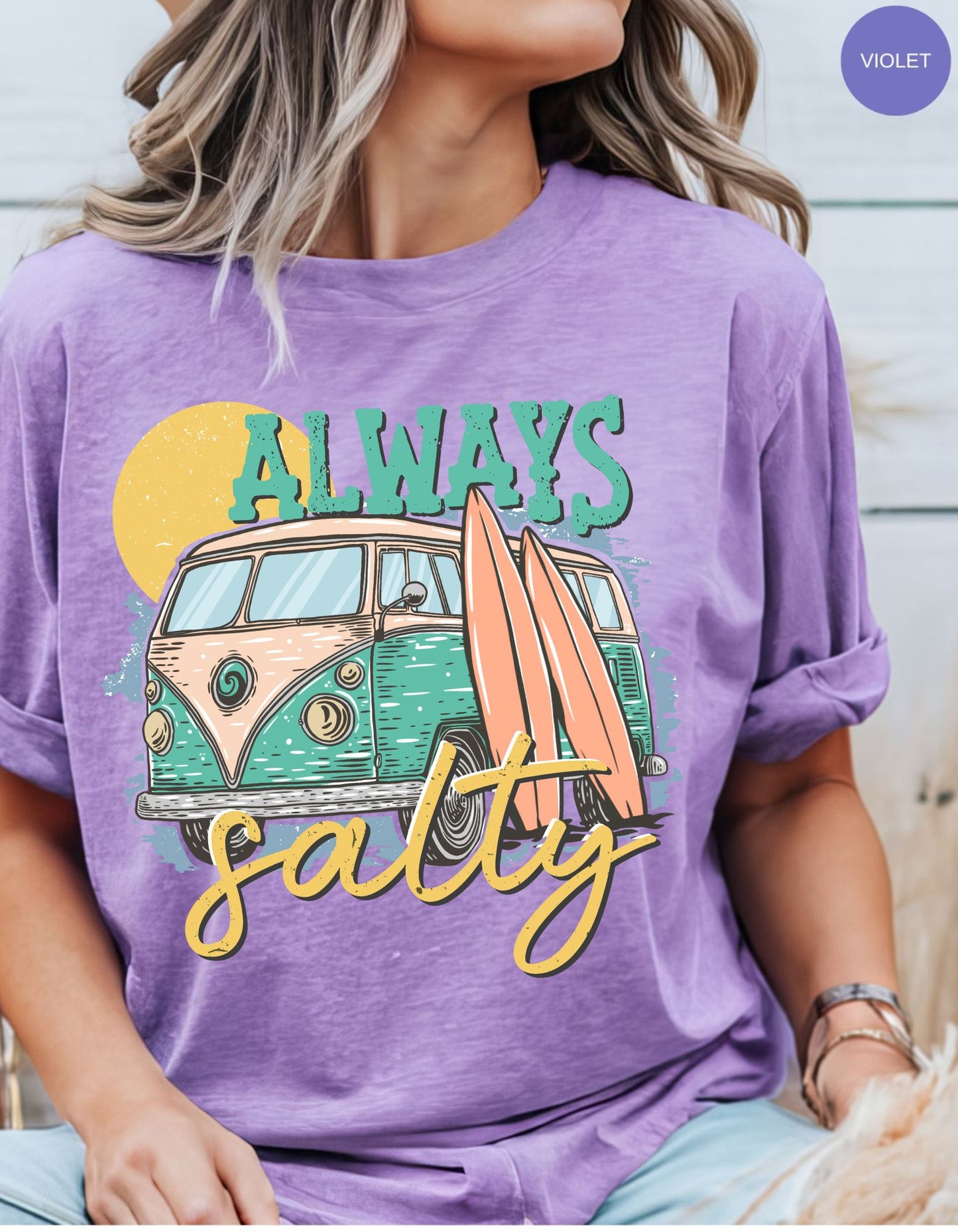 Salty State of Mind Tee: Always Salty