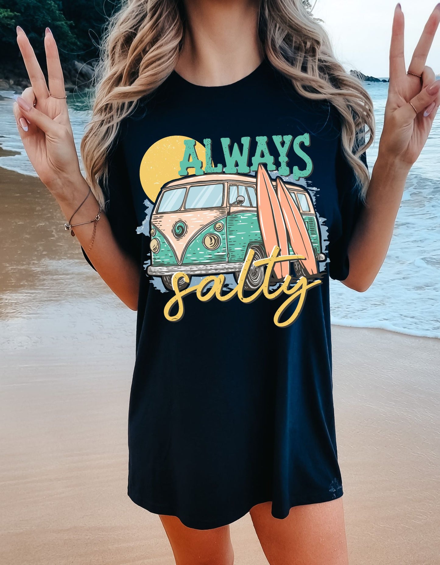 Salty State of Mind Tee: Always Salty