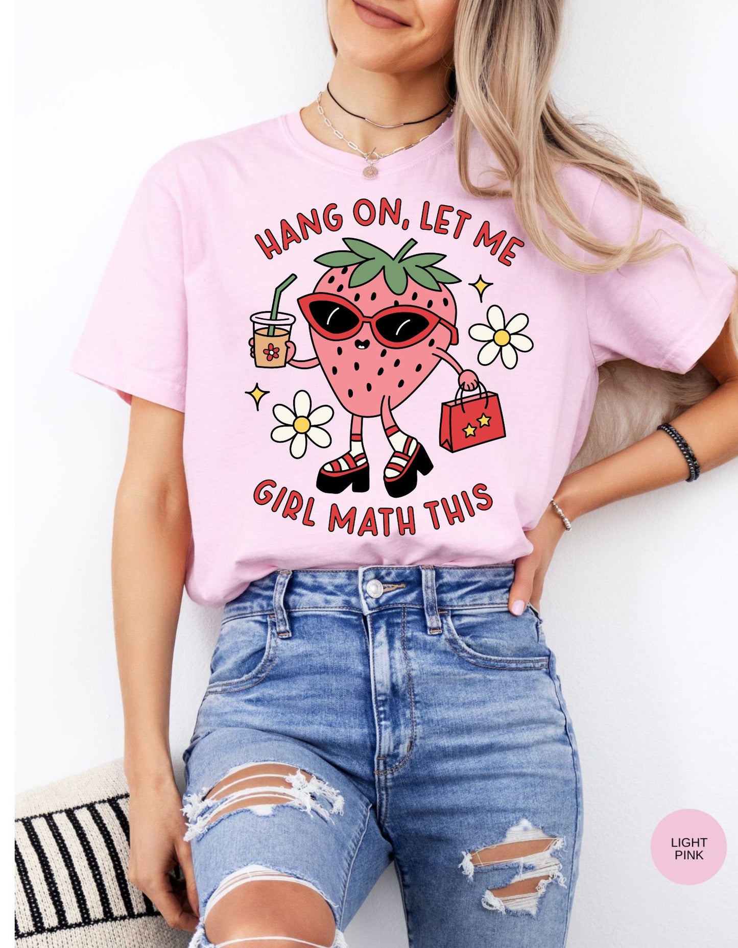 Brainy Chic: 'Hang On, Let Me Girl Math This' 100% Cotton T-Shirt