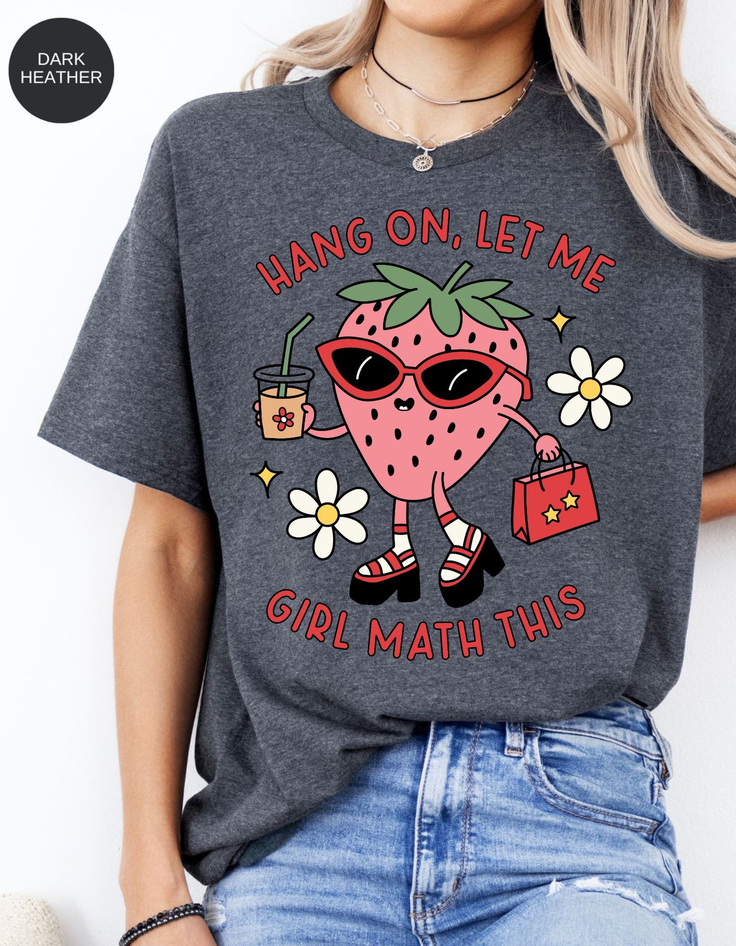 Brainy Chic: 'Hang On, Let Me Girl Math This' 100% Cotton T-Shirt