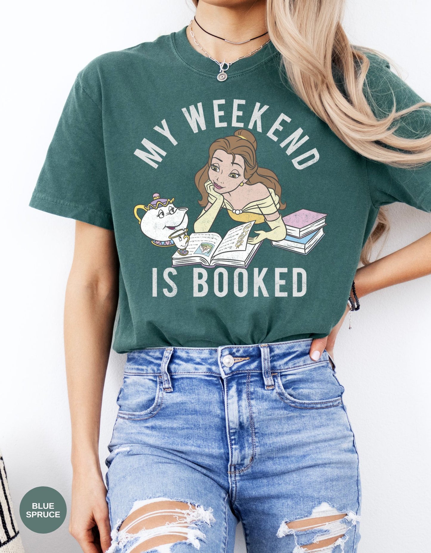 My Weekend is Booked: Literary Bliss Tee