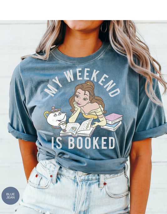 My Weekend is Booked: Literary Bliss Tee