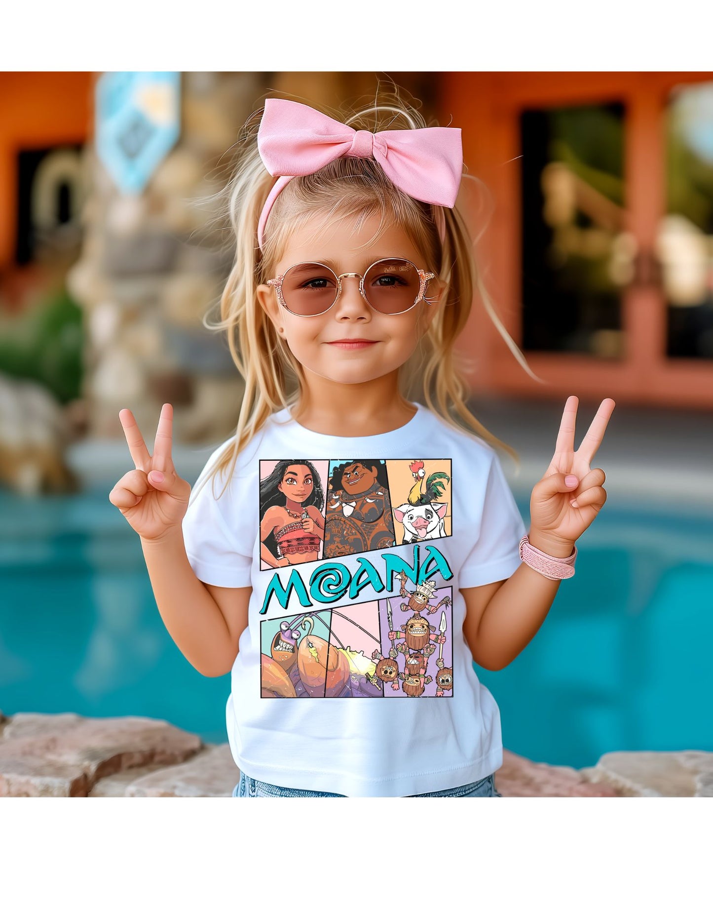 Moana's Ocean Adventure Kids Tee