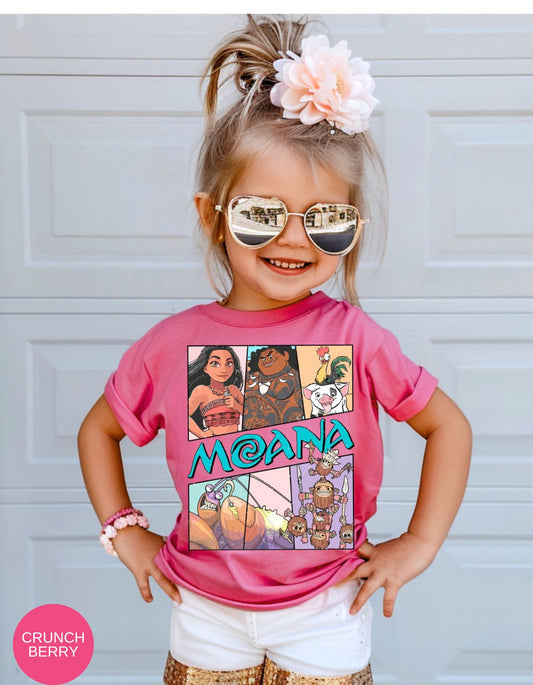 Moana's Ocean Adventure Kids Tee