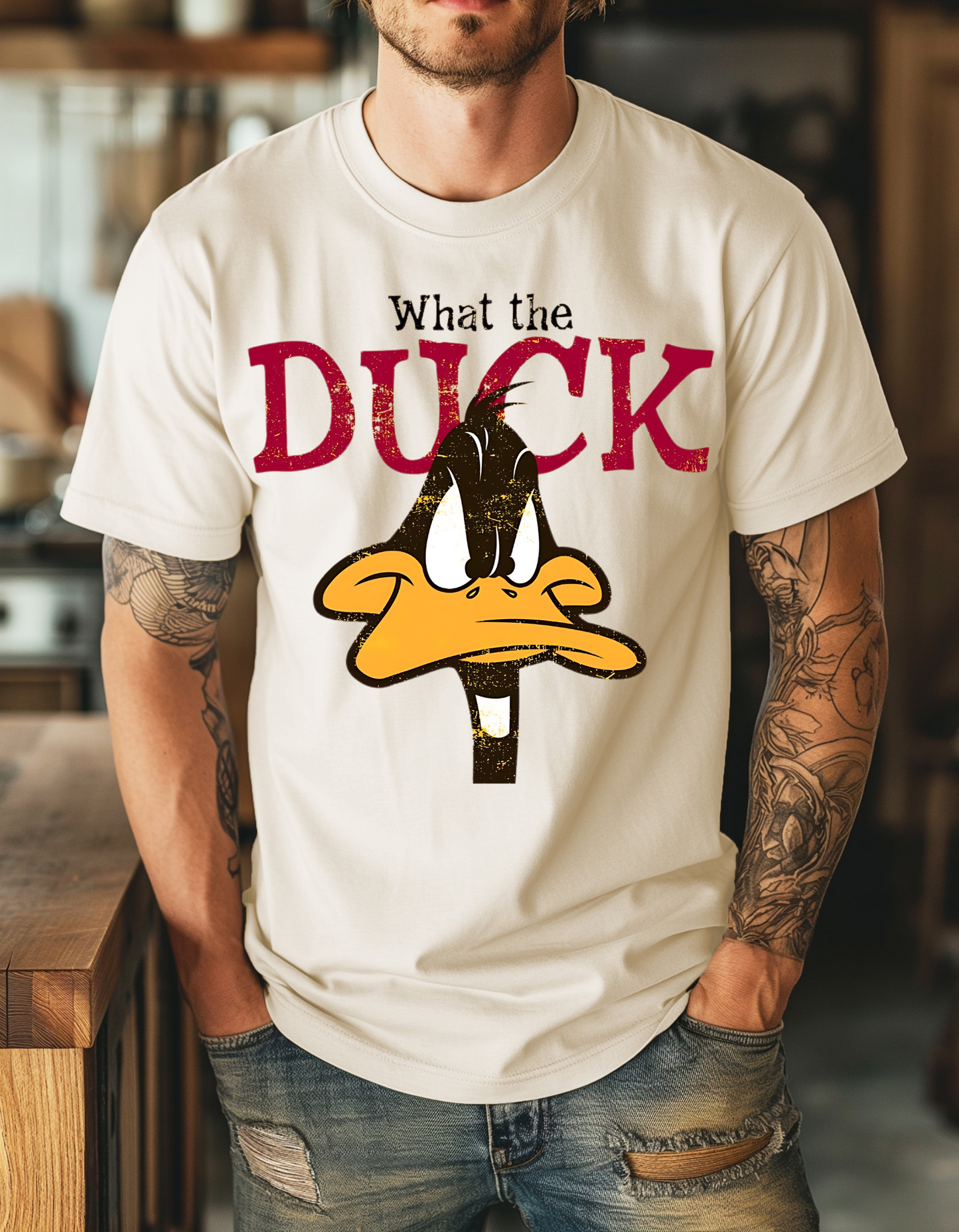 Quacktastic Daffy Duck Sweater