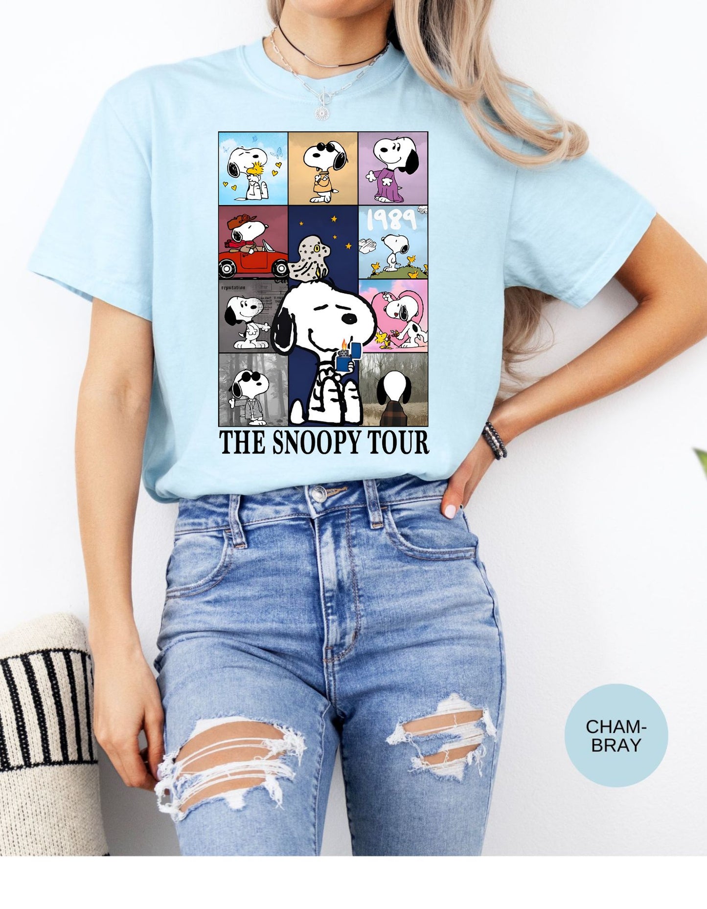 Snoopy's Rockin' Retro Tee: Join the Eras Tour!