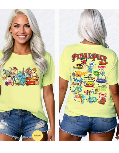 Pixar Adventure Tee: Icons & Journeys