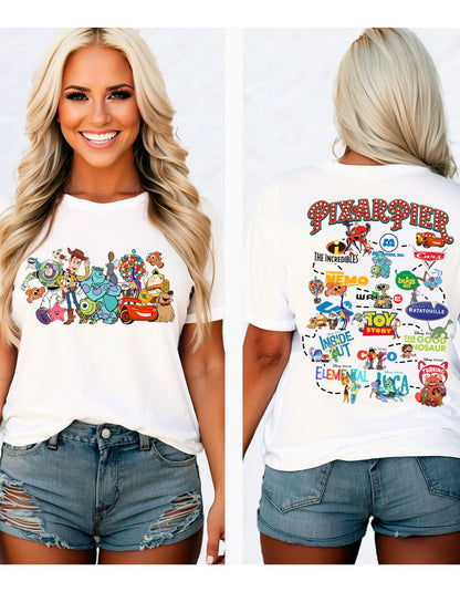 Pixar Adventure Tee: Icons & Journeys