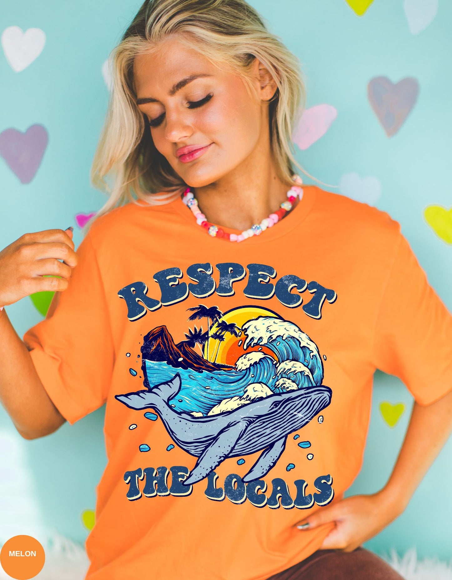 Respect the Locals Whale Watcher Tee