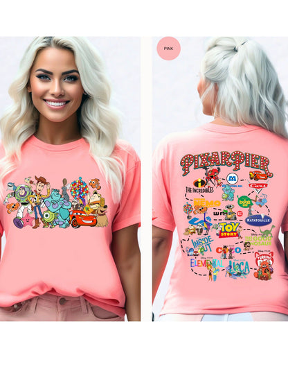 Pixar Adventure Tee: Icons & Journeys