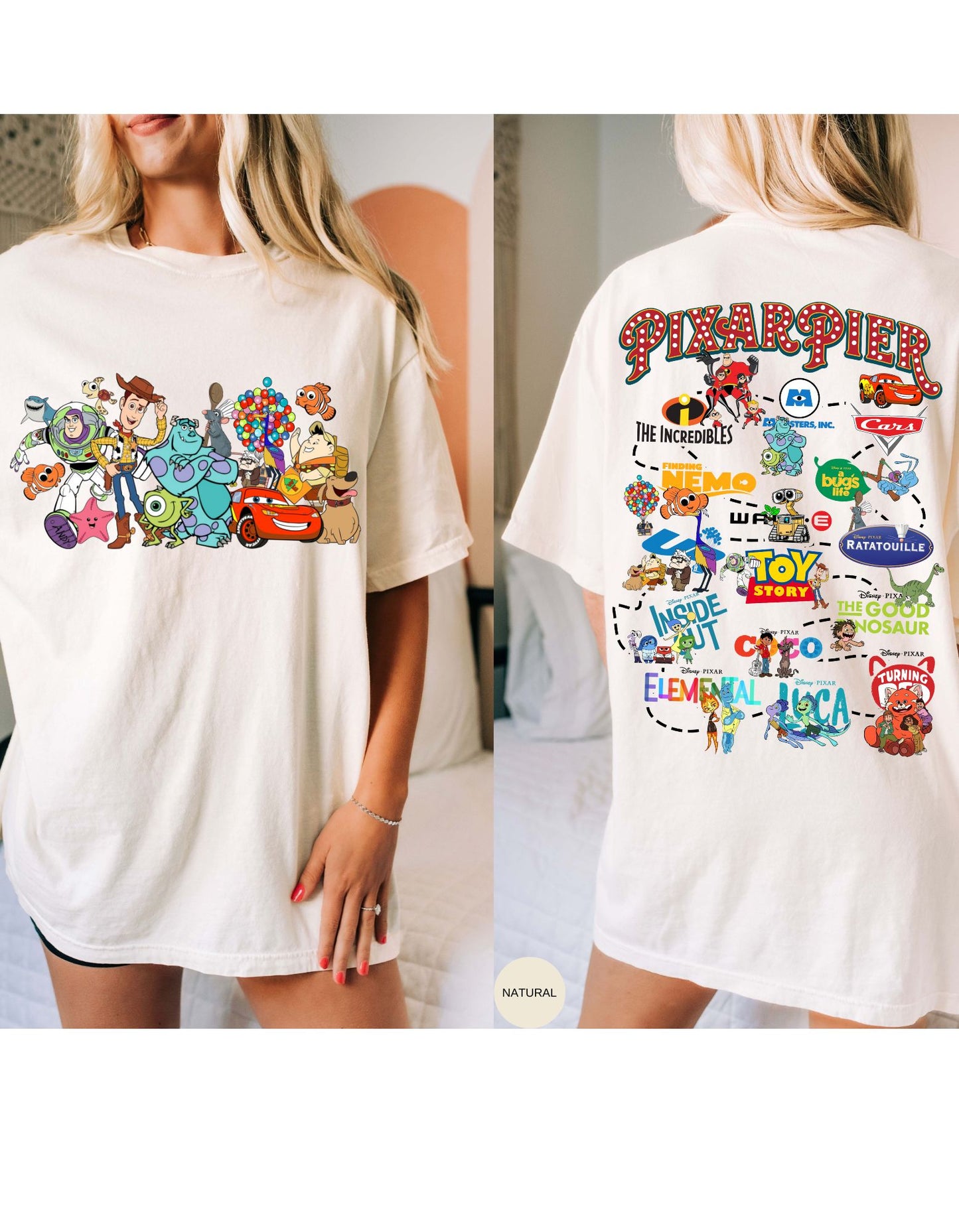 Pixar Adventure Tee: Icons & Journeys