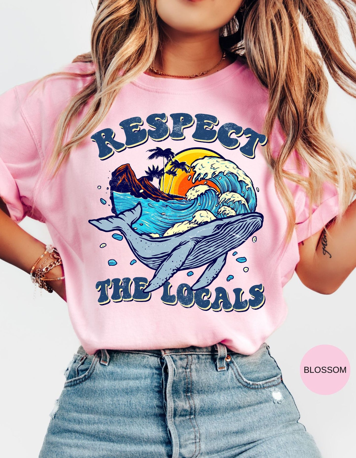 Respect the Locals Whale Watcher Tee