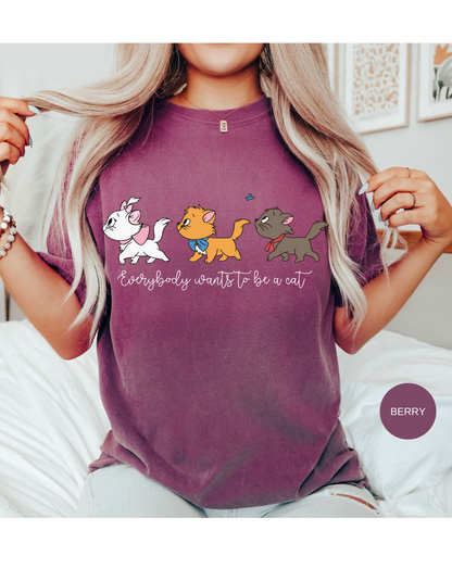 Everybody Wants to Be a Cat Tour Tee